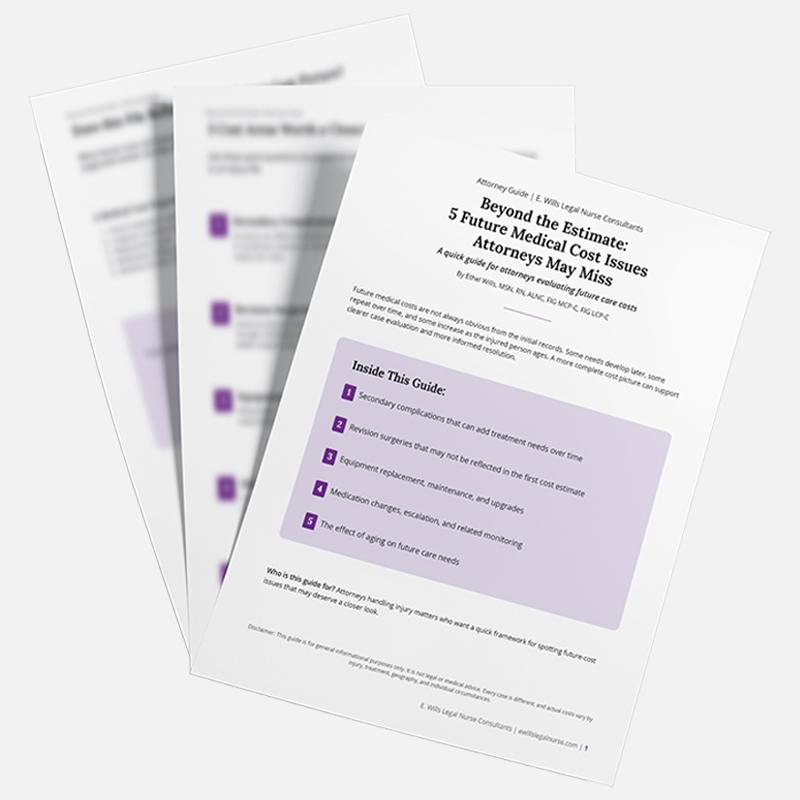 Beyond the Estimate - 5 Future Medical Cost Issues - Featured Image 